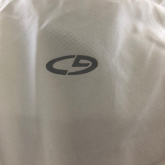 🎄 Champion sport vest jacket  yellow/white SZ S VTG - Picture 10 of 14